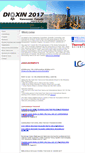 Mobile Screenshot of dioxin2017.org